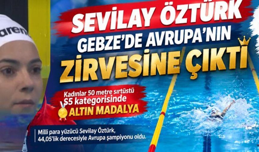 SEVİLAY ÖZTÜRK GURURUMUZ OLDU