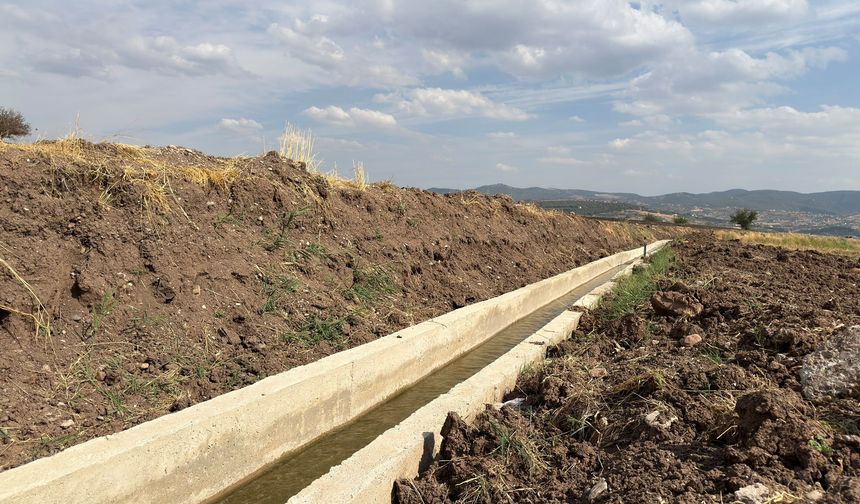 BÜYÜKŞEHİR’DEN TARIMSAL SULAMAYA YATIRIM