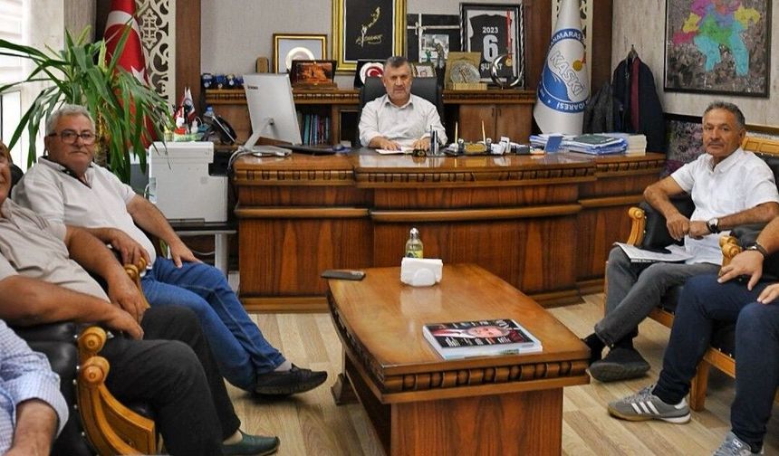 MUHTARLAR DERNEĞİ’NDEN KASKİ’YE ZİYARET