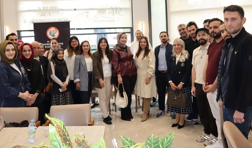 ECZACILAR, TÜRKOĞLU'NDA BİR ARAYA GELDİLER