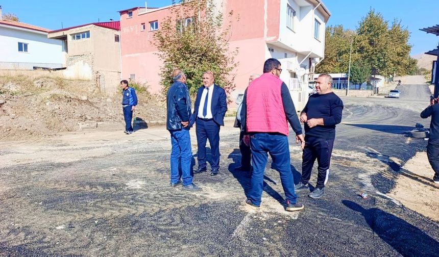 BAŞKAN HARUN VİCDAN İLE EKİNÖZÜ’NDE HİZMET SEFERBERLİĞİ
