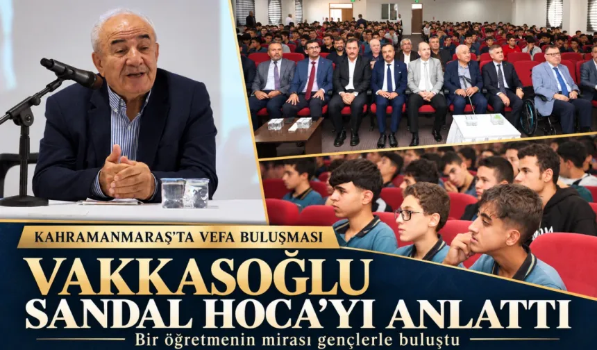 SANDAL HOCA’NIN EĞİTİM MİRASI GENÇLERLE BULUŞTU
