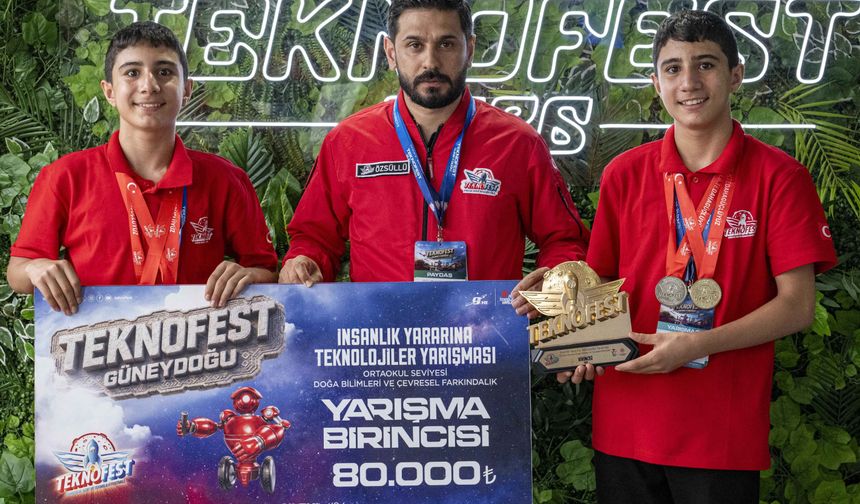 SANKO HOLDİNG YÜRÜTÜCÜLÜĞÜNDE TEKNOFEST GÜNEYDOĞU ÖDÜL TÖRENİ
