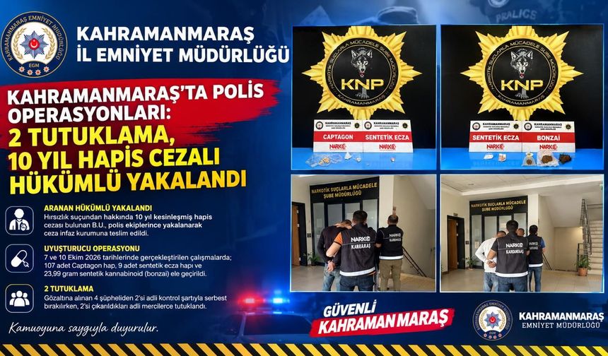 ARANAN HÜKÜMLÜ YAKALANDI