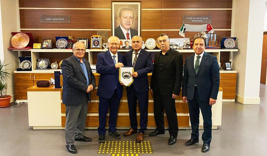 ANKARA KAHRAMANMARAŞ DERNEKLERİ FEDERASYONUNDAN KARAKOÇ’A ZİYARET