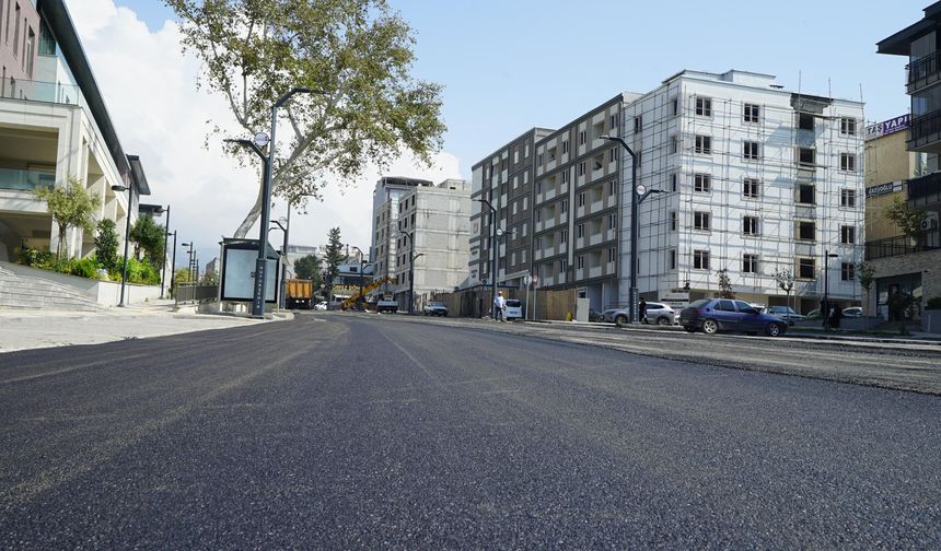 HÜKÜMET BULVARI’NIN ASFALTI YENİLENDİ
