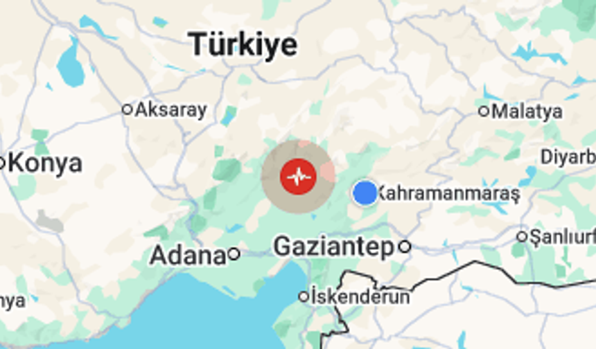 OSMANİYE’DE 5.2 ŞİDDETİNDE DEPREM