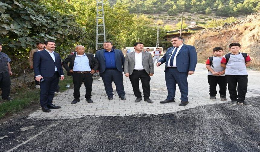 BAŞKAN KARACA: “VERDİĞİMİZ SÖZLERİ BİR BİR YERİNE GETİRİYORUZ”