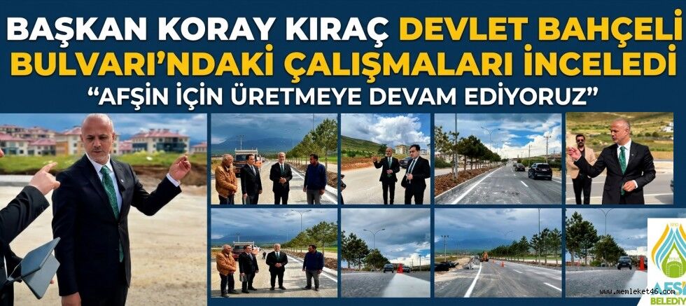 Baskan Koray Kirac Afsin De Yol Seferberligi Devam Ediyor