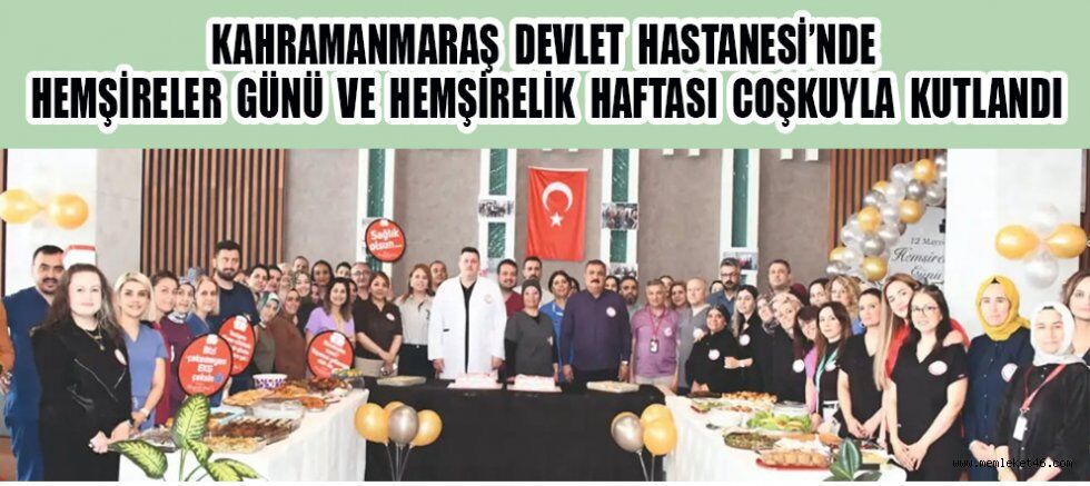 HEMŞİRELER GÜNÜ VE HAFTASI KUTLU OLSUN!