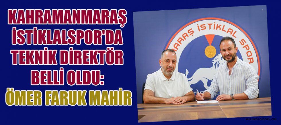 M Omer Faruk Mahir Ile Resmi Sozlesme Imzalandi