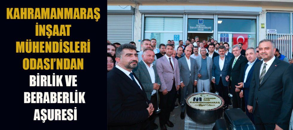 M Uygar Gundesli Den Anlamli Bulusma Kahramanmaras Ta Asure Programi Yogun Ilgi Gordu