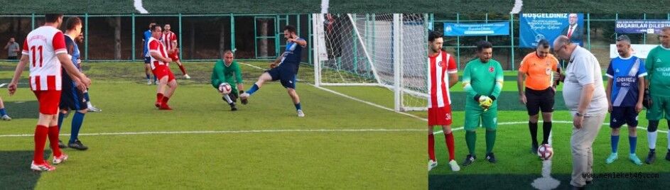 Dulkadiroglu Nda Kurumlar Arasi Futbol Turnuvasi Baskan Akpinar In Baslama Vurusuyla Basladi