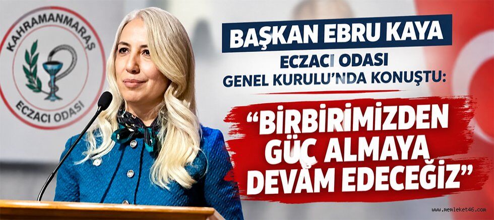BAŞKAN EBRU KAYA: MESLEĞİMİZİN ONURUNU KORUMAYA DEVAM EDECEĞİZ