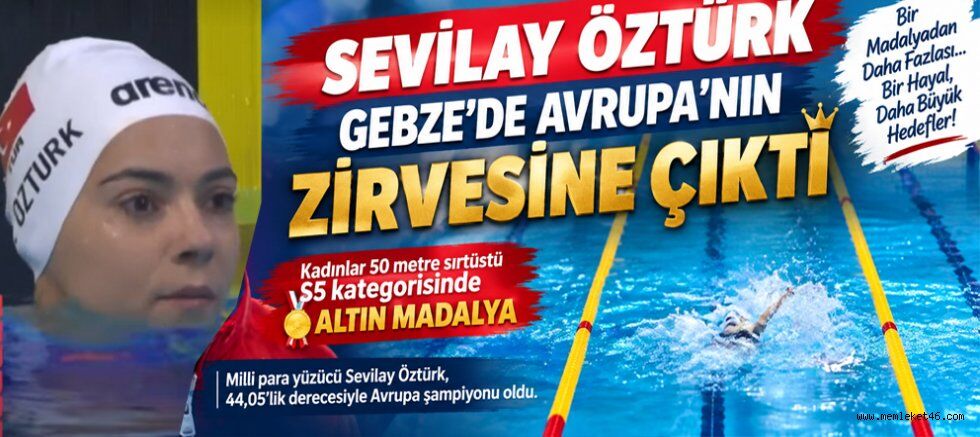 SEVİLAY ÖZTÜRK GURURUMUZ OLDU