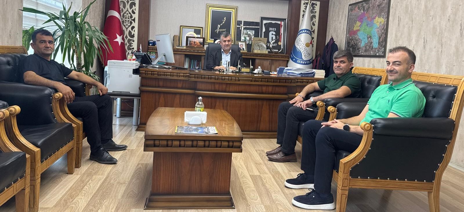 KAPIKAYA VE KÖSELİ MAHALLE MUHTARLARI KASKİ’DE